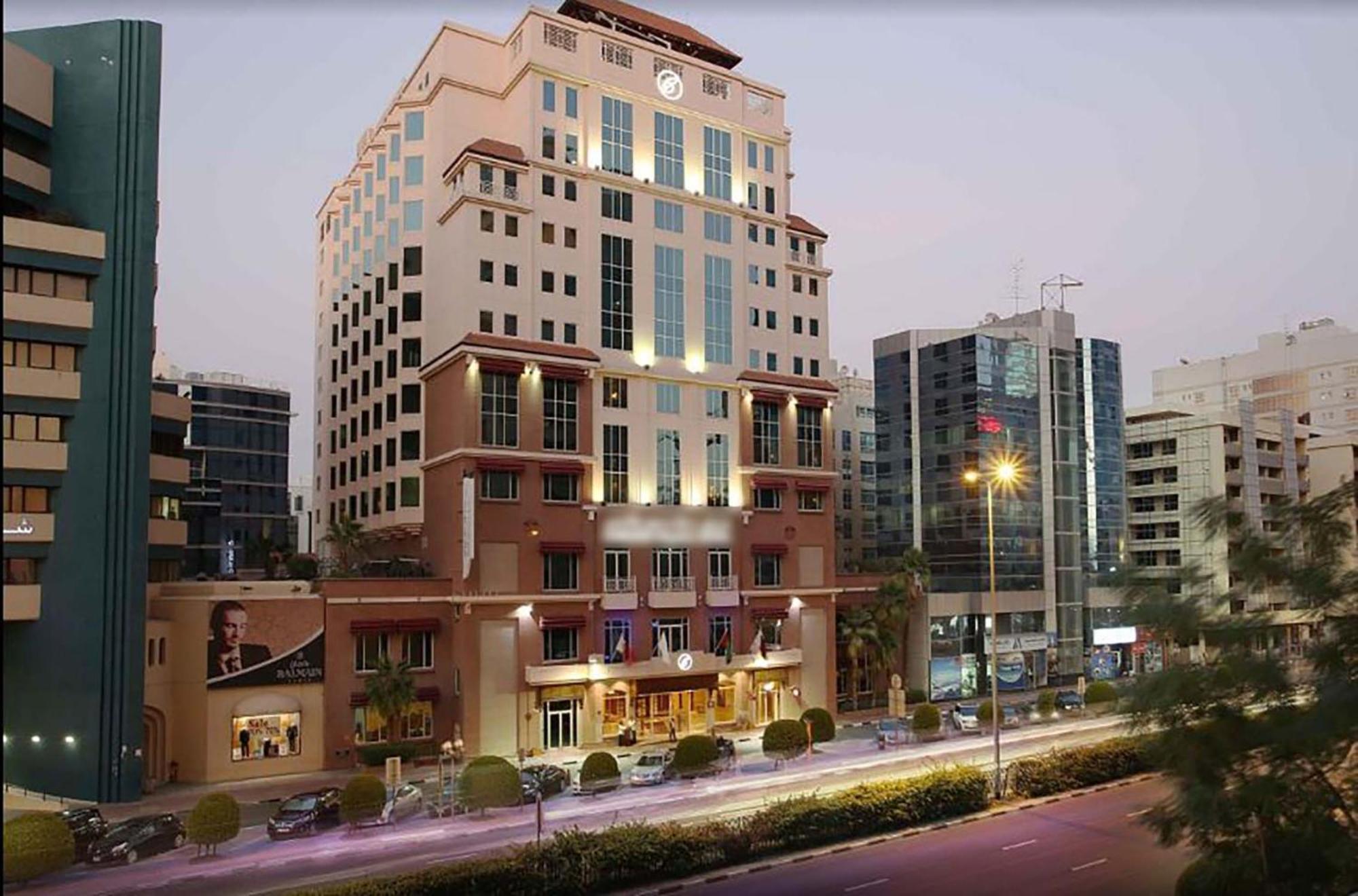 Knight Castle Hotel - Formerly Known As Carlton Palace Hotel Dubai Exterior foto